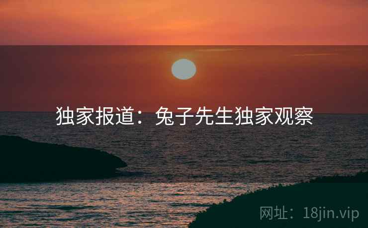 独家报道：兔子先生独家观察