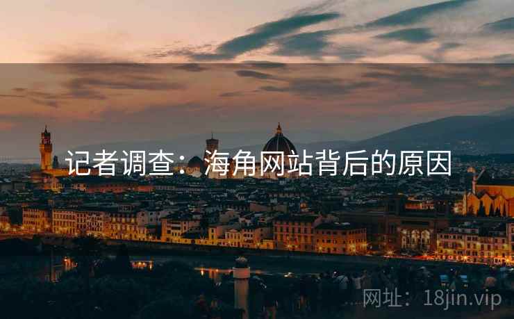 记者调查:海角网站背后的原因