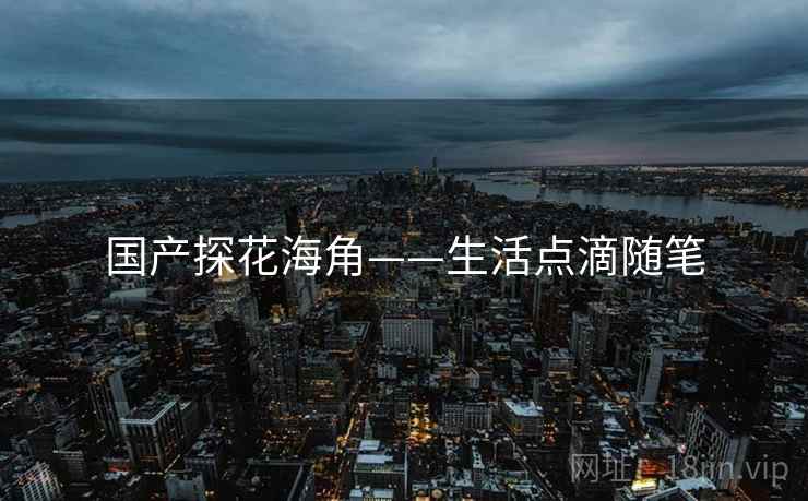 国产探花海角——生活点滴随笔
